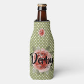 Sprich Derby mit mir Floral Flaschenkühler (Flaschenvorderseite)