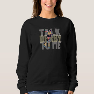 Sprich Derby mit mir - Lustiger Wortwitz Roller De Sweatshirt