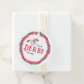 Sprich Derby mit mir | Race Derby Brautparty Geschenkanhänger (Beispiel)