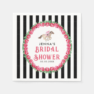 Sprich Derby mit mir   Race Derby Brautparty Serviette