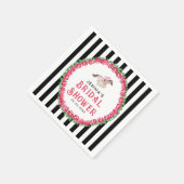 Sprich Derby mit mir | Race Derby Brautparty Serviette (Ecke)