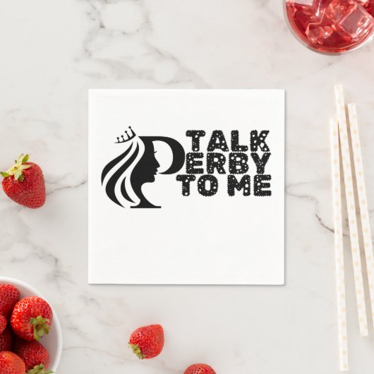 Sprich Derby mit mir Serviette (Beispiel)