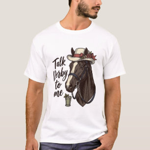 Sprich Derby Mit Mir Vintage Pferderennen Shirt De