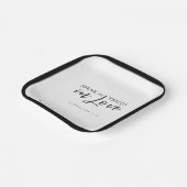 Sprich die Wahrheit in Liebe Ephesians 4:15 Bibelv Pappteller (Gewinkelt)