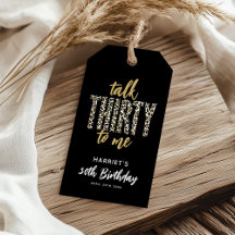 Sprich dreißig mit mir! 30. Geburtstag Gastgeschen