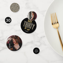 Sprich dreißig mit mir! 30. Geburtstag Party Konfetti
