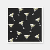 Sprich dreißig mit mir Dirty Martini 30. Geburtsta Serviette (Vorderseite)