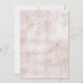 Sprich dreißig mit mir, Geburtstag, Champagner, Ro Einladung (Rückseite)