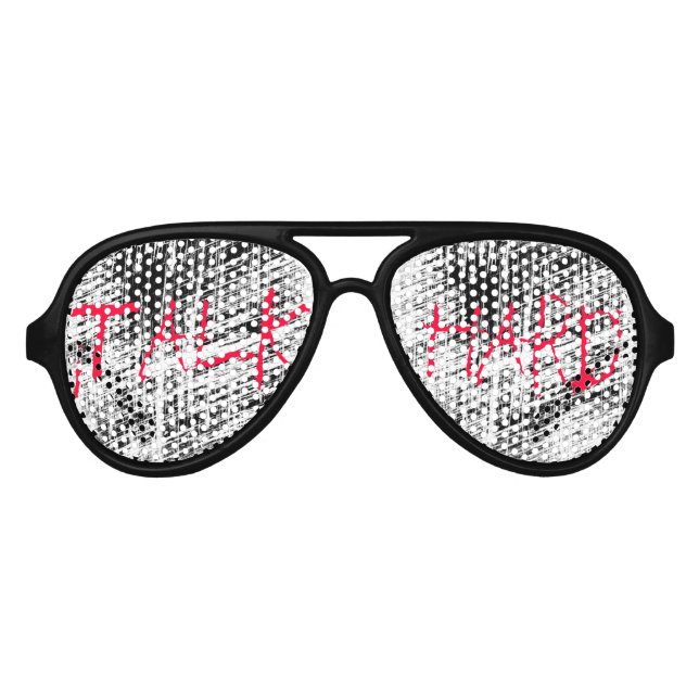 Sprich hart! Pump up the Volume inspiriert sunglas Sonnenbrille (Vorderseite)