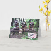 Sprich kein Böses hört kein Böses sehen keine böse Karte (Gelbe Blume)