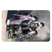 Sprich kein Übel, sitzend (1910) Magnet (Horizontal)