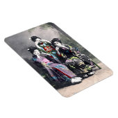 Sprich kein Übel, sitzend (1910) Magnet (Rechte Seite)