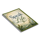 Sprich Leben Notizblock (Rechte Seite)