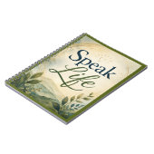 Sprich Leben Notizblock (Linke Seite)