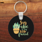 Sprich mich an meinen kleinen Freund, den Funny Ga Schlüsselanhänger (Vorderseite)