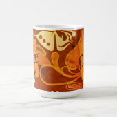 Sprich mir Kaffee! Vintag Art Coffee Tasse (Mittel)