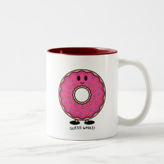 Sprich mir noch bis zum Kaffee! 🍩 ☕ 😂 Zweifarbige Tasse