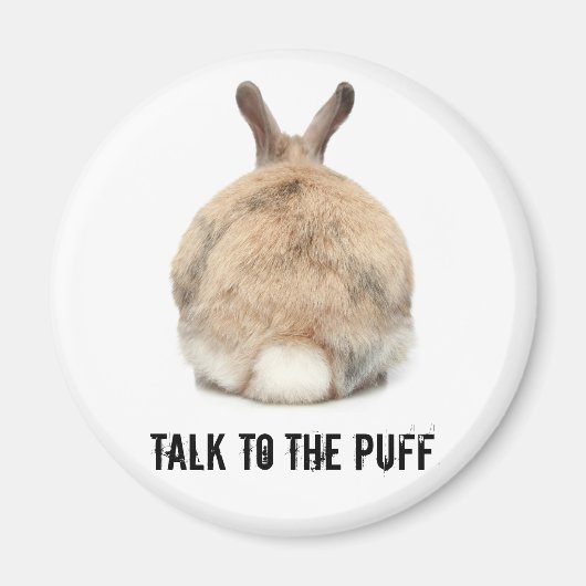 Sprich mit dem Puff! Magnet (Vorne)