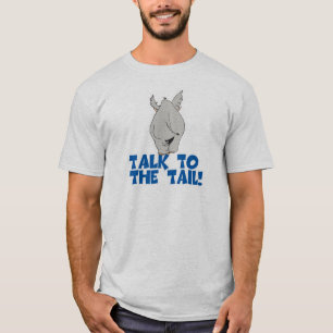 Sprich mit dem Schwanz-Elefanten T-Shirt