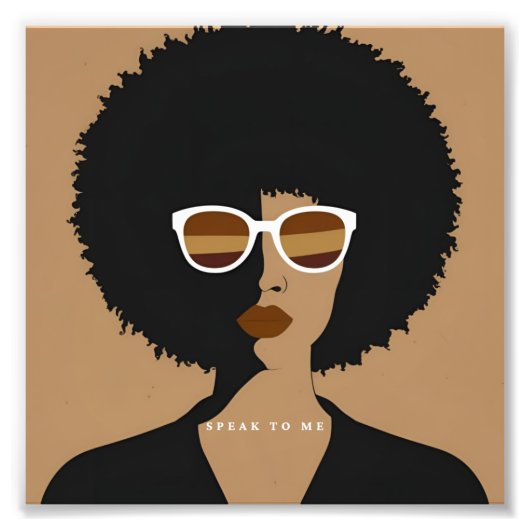 "Sprich mit mir" - Erweiterung des Fotos Fotodruck (Vorne)