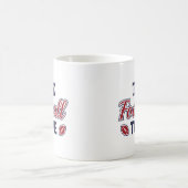Sprich mit mir Fußball Kaffeetasse (Mittel)
