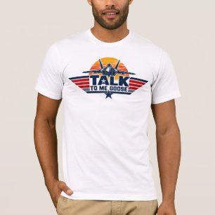 Sprich Mit Mir Gänse-Kampfjet T-Shirt