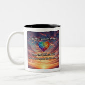 Sprich mit mir Herz Tasse (Links)