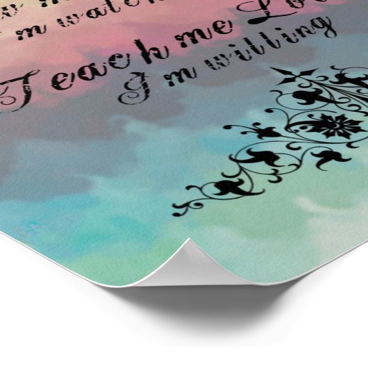 Sprich mit mir Lord Poster (Ecke)