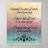 Sprich mit mir Lord Poster (Vorne)