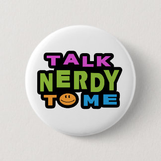 Sprich Nerdy mit mir Button