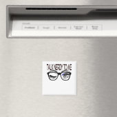 Sprich Nerdy mit mir Geek Glasses Winking Eye Magnet (In Situ (Geschirrspüler))