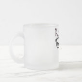 Sprich Nerdy mit mir Geek Glasses Winking Eye Pink Mattglastasse (Links)