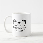 Sprich Nerdy mit mir Kaffeetasse (Links)