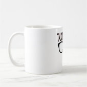 Sprich Nerdy mit mir mit Black Geek Brillen Kaffeetasse (Links)