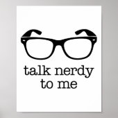 Sprich Nerdy mit mir Poster (Vorne)