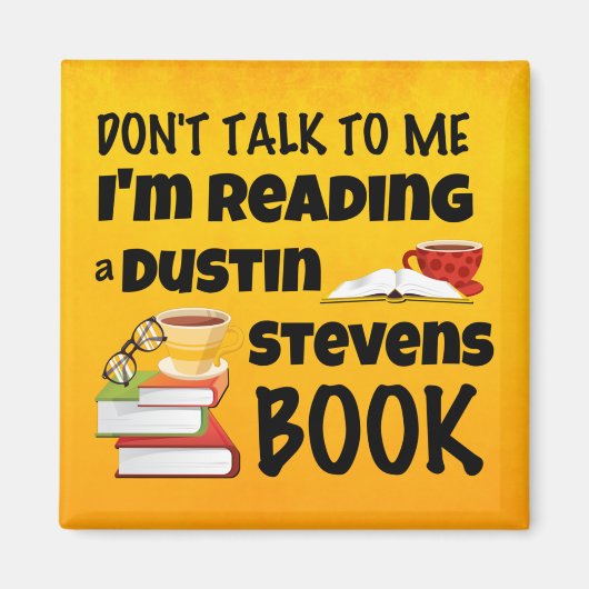 Sprich nicht, dass ich ein Buch von Dustin Stevens Magnet (Vorne)