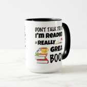 Sprich nicht, dass ich ein wirklich großartiges Bu Tasse (VorderseiteRechts)