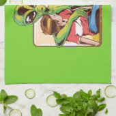 Sprich nicht mit Fremden Geschirrtuch (Gefaltet)