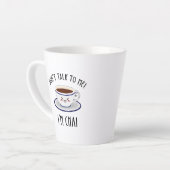 Sprich nicht mit mir, ich bin Chai Milchtasse (Linke Ecke)