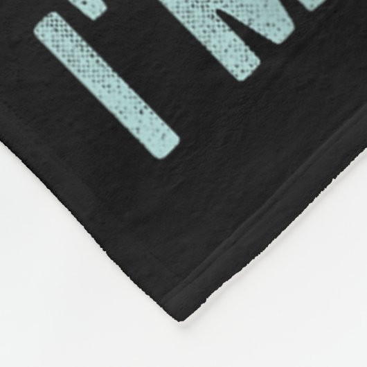 Sprich nicht mit mir, ich zähle Katzenklumpen Stri Fleecedecke (Ecke)