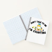 Sprich nicht mit mir, ich zähle notizblock (Innenseite)