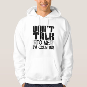 Sprich nicht mit mir, ich zähle Pharmazie Hoodie
