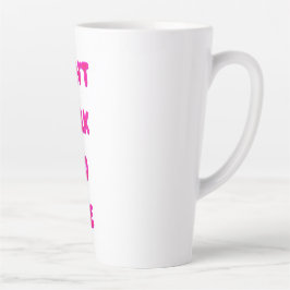 Sprich nicht mit mir milchtasse