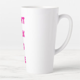 Sprich nicht mit mir milchtasse