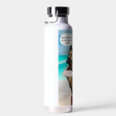 Sprich nicht mit mir oder meinem Sohn Trinkflasche (Rechts)