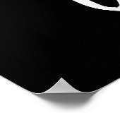 Sprich nicht mit mir Poster 24x24 (Ecke)