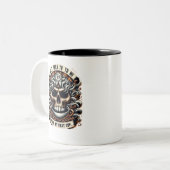 Sprich nicht mit mir vor der Tasse des Kaffeesauge (Vorderseite Links)