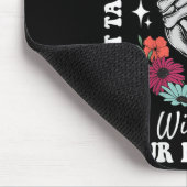 Sprich nicht mit mir, wenn ich überstimuliert bin, mousepad (Ecke)