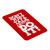 Sprich nicht nur über den rot-weißen Magneten Magnet (Rechte Seite)