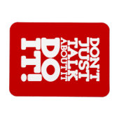 Sprich nicht nur über den rot-weißen Magneten Magnet (Horizontal)